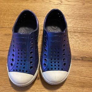 Native Girls purple Jefferson shoes C9